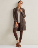Haven Brown Cozy Knit Cardigan (XXL)