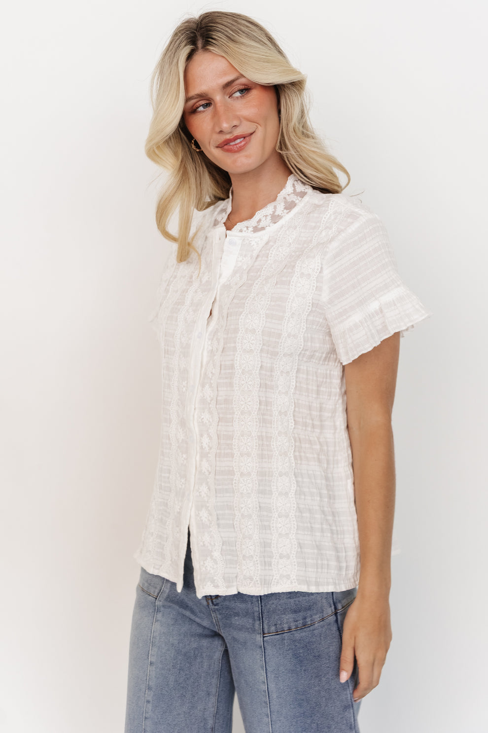 Baltic Born Embroidered Blouse (L)