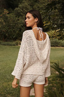 L Space Crochet Cotton Sweater (M)