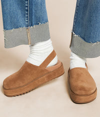 Steve Madden Leather Platform Clogs (7.5)