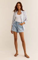 Z Supply Light Wash Denim Shorts (28)