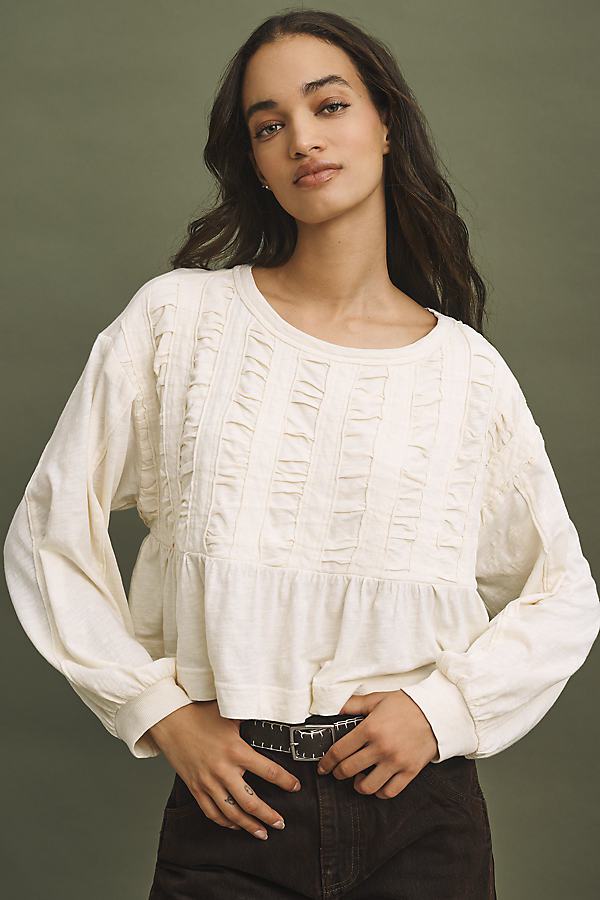 Pilcro Oversized Babydoll Top (S)