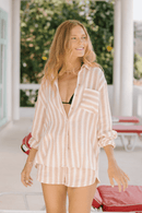 Gentle Fawn Cotton Gauze Button Up (M)