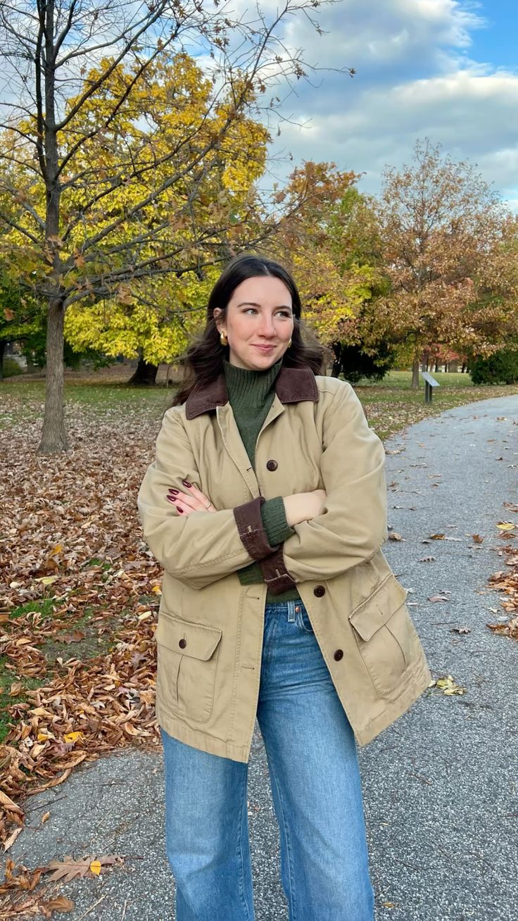 Vintage Lands End Chore Coat (S)