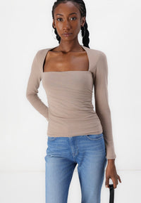 NEW Abercrombie Square Neck Top (XS)