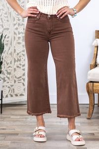 Rust Wide Leg Jeans (3X)
