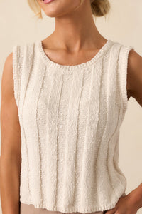 Z Supply Textured Knit Tank (L)