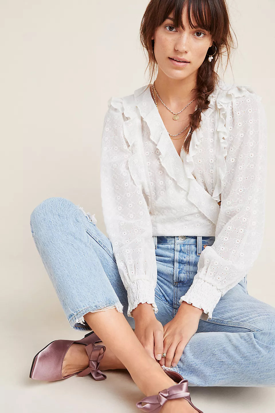 Anthropologie Floral Embroidered Blouse (12)