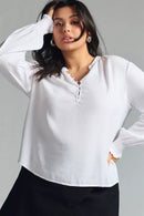 Cloth & Stone Puff Sleeve Blouse (3X)