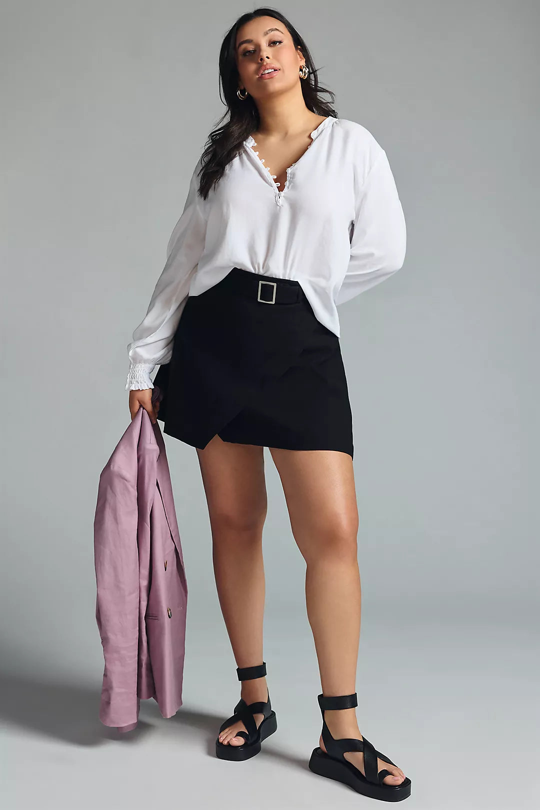 Cloth & Stone Puff Sleeve Blouse (3X)