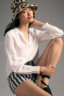 Cloth & Stone Puff Sleeve Blouse (3X)