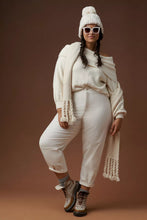 Load image into Gallery viewer, Anthropologie Cream Corduroy Pants (32)
