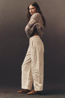 Pilcro Pull On Corduroy Barrel Pants (S)