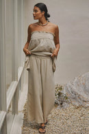 NEW Anthropologie Linen Blend Pants (M)