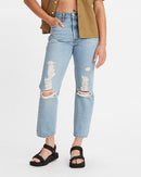 Levi's 501 Straight Crop Jeans (28)