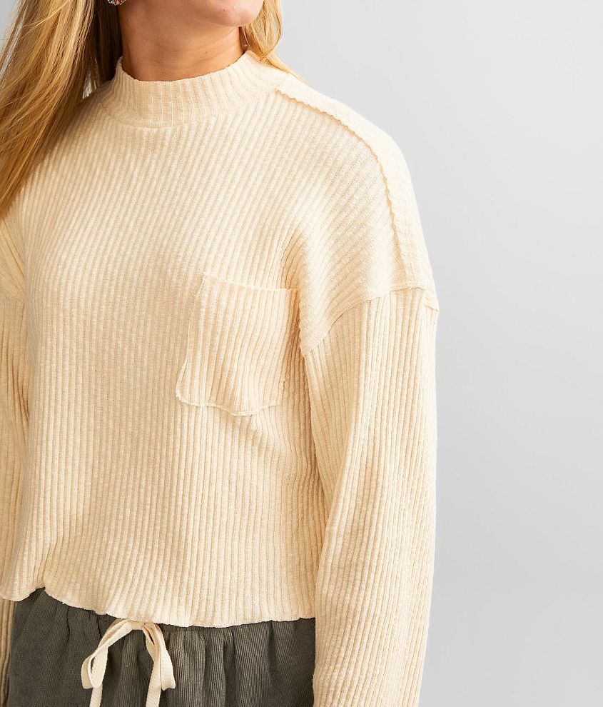 Billabong Ribbed Boxy Top (S)