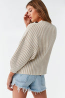 Urban Outfitters Puff Sleeve Sweater (M)