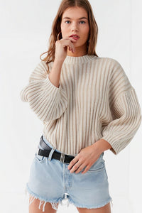 Urban Outfitters Puff Sleeve Sweater (M)