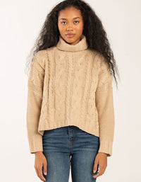 Chunky Turtleneck Sweater (S)