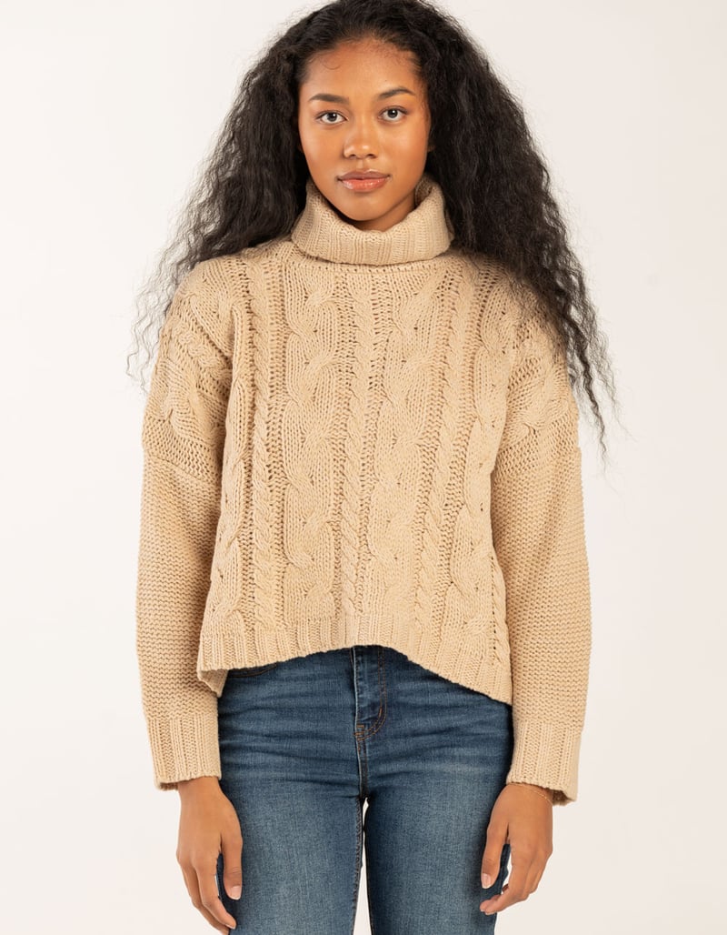 Chunky Turtleneck Sweater (S)