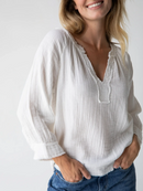 Natural Life Cotton Gauze Top (L)