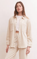 Z Supply Oversized Corduroy Shirt Jacket (S)