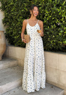 Carly Jean Floral Maxi Dress (M)