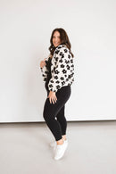 Papermoon Floral Sherpa Jacket (S)