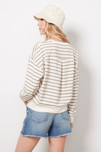 Spanx Striped Oversized Top (3X)