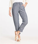 LL Bean Striped Linen Pants (8)