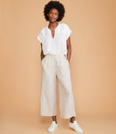 Lou & Grey Linen Wide Leg Pants (S)