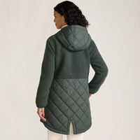 Lands End Sherpa Quilted Jacket (1X)
