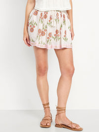 NEW Floral Flowy Shorts (M)