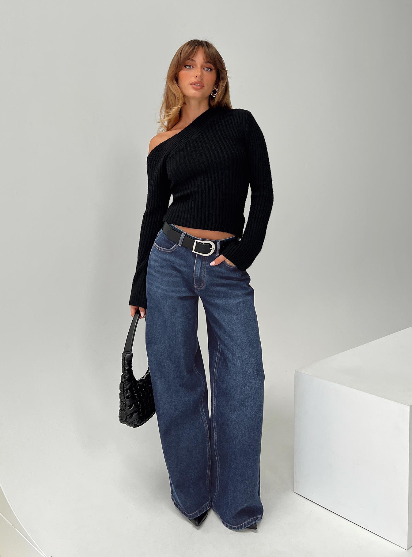 Princess Polly Relaxed Wide Leg Jeans (4)