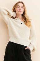 BB Dakota Chunky Henley Sweater (XS)