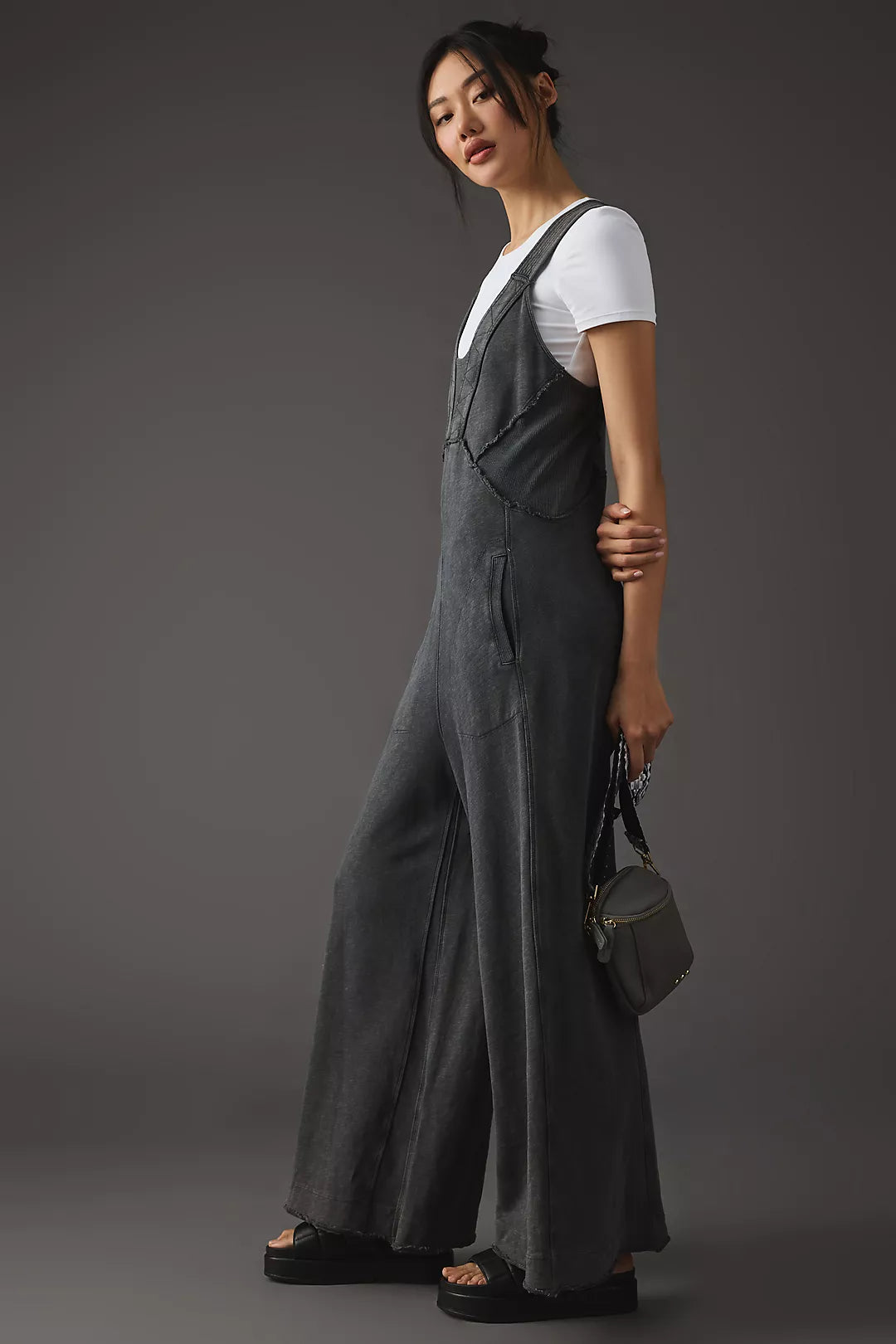 Daily Practice Wide Leg Jumpsuit (XL)