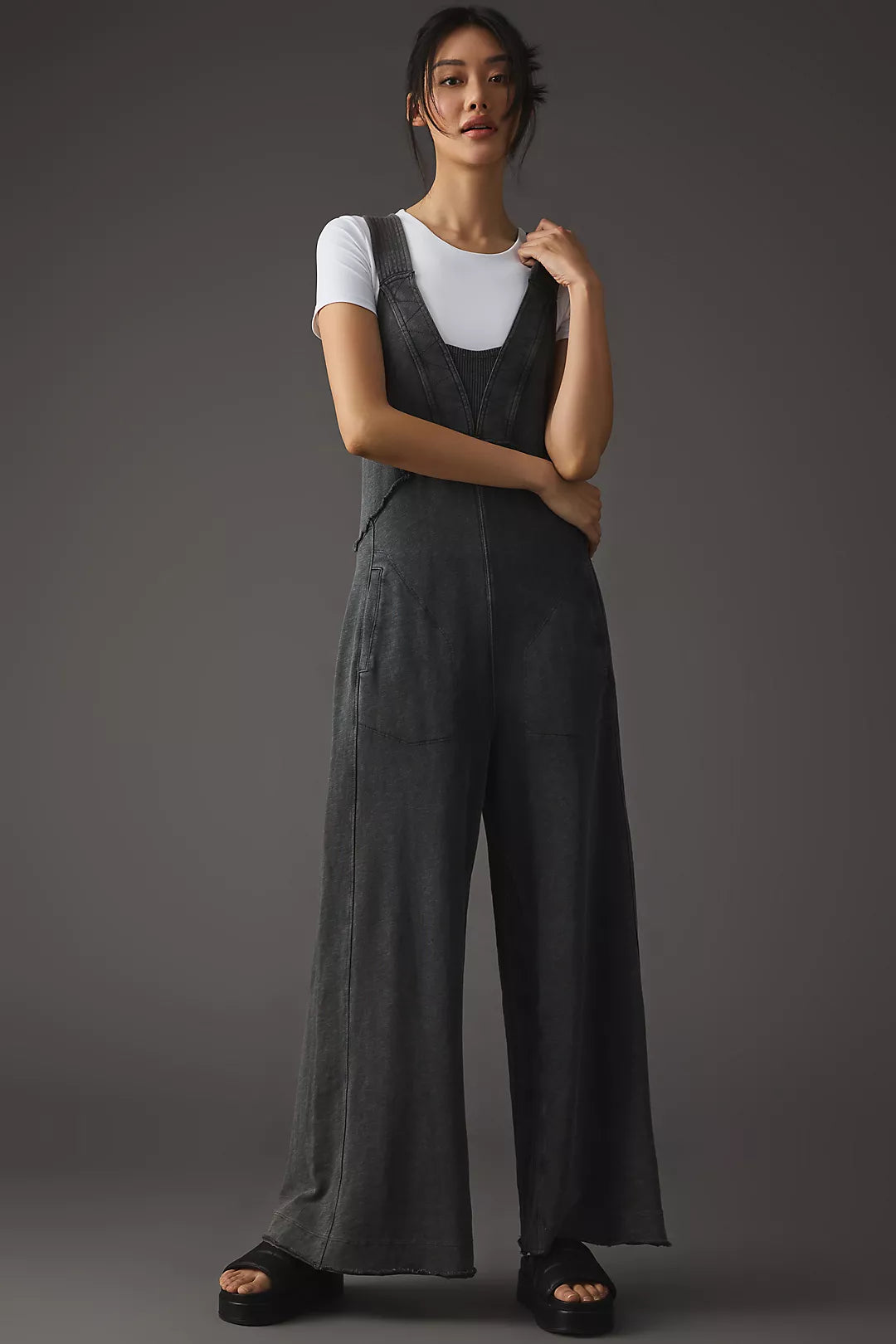 Daily Practice Wide Leg Jumpsuit (XL)