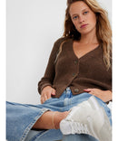 Gap Brown Cotton Cardigan (S)