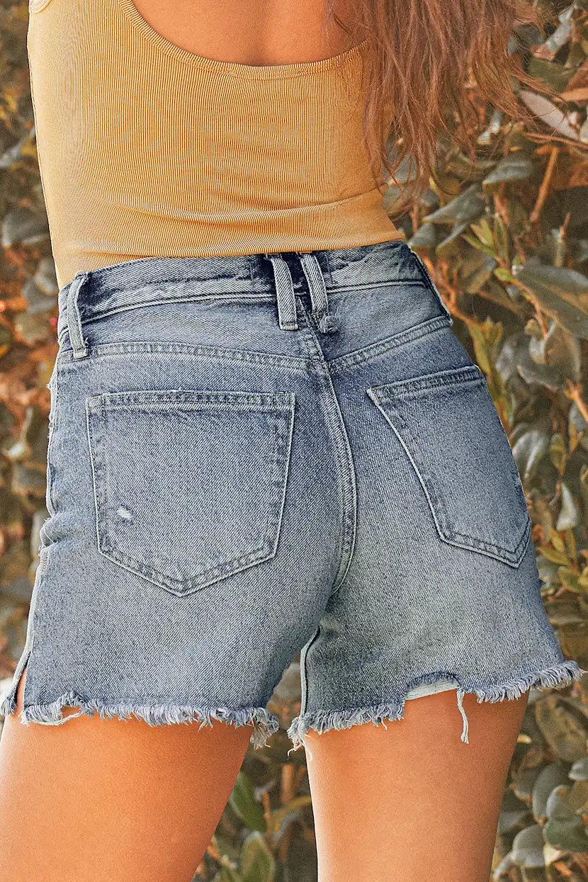 Free People Relaxed Denim Shorts (29)