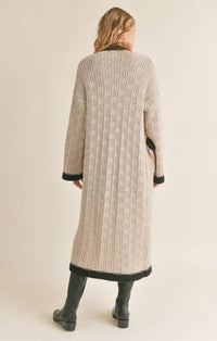 Sadie & Sage Long Knit Cardigan (L)