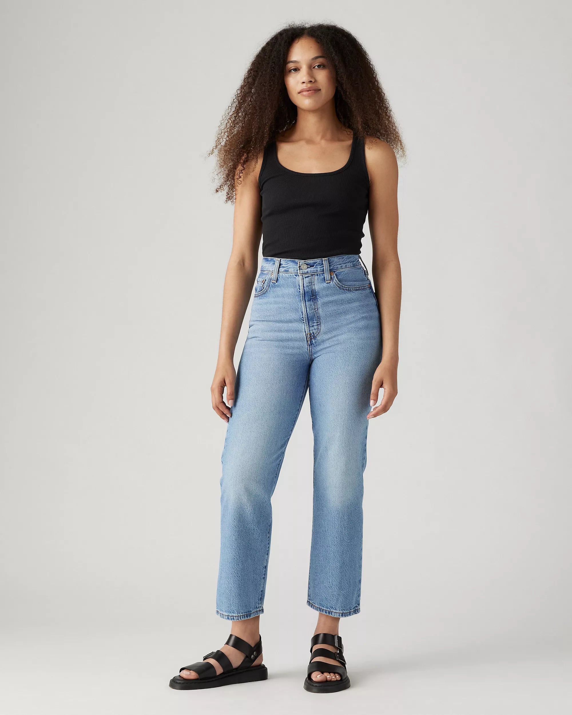 Levi's Ribcage Straight Jeans (28)