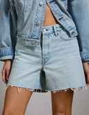 Light Wash Baggy Shorts (27)