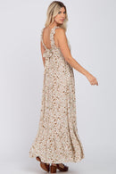 Easel Floral Maxi Dress (L)