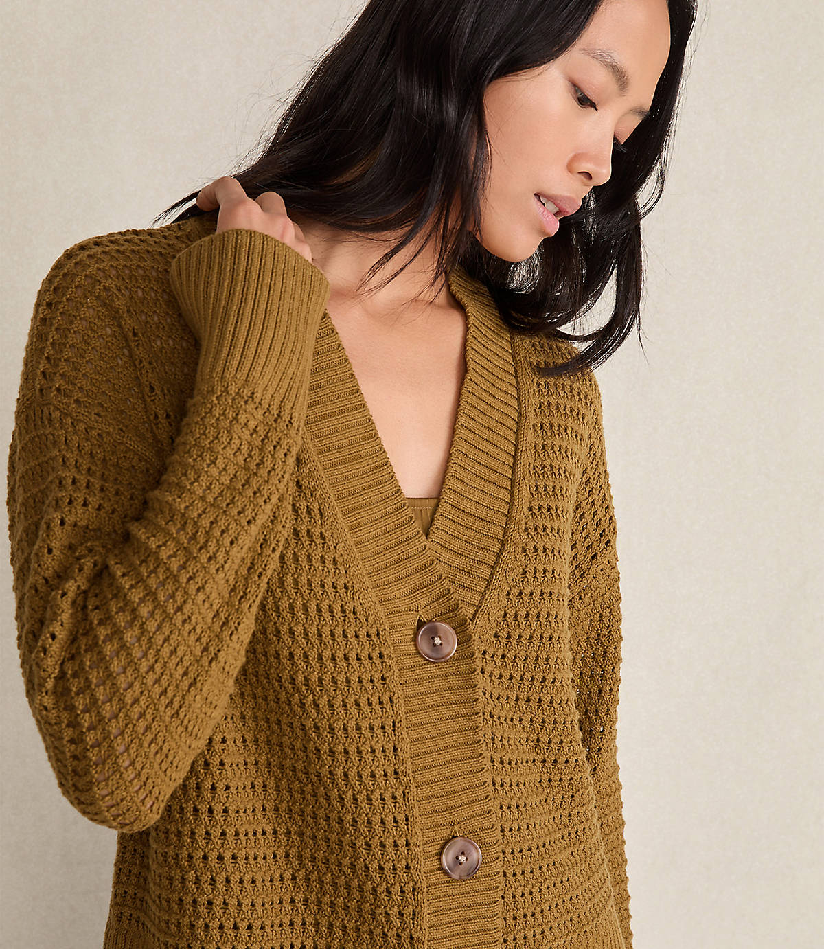 Haven Organic Cotton Cardigan (S)