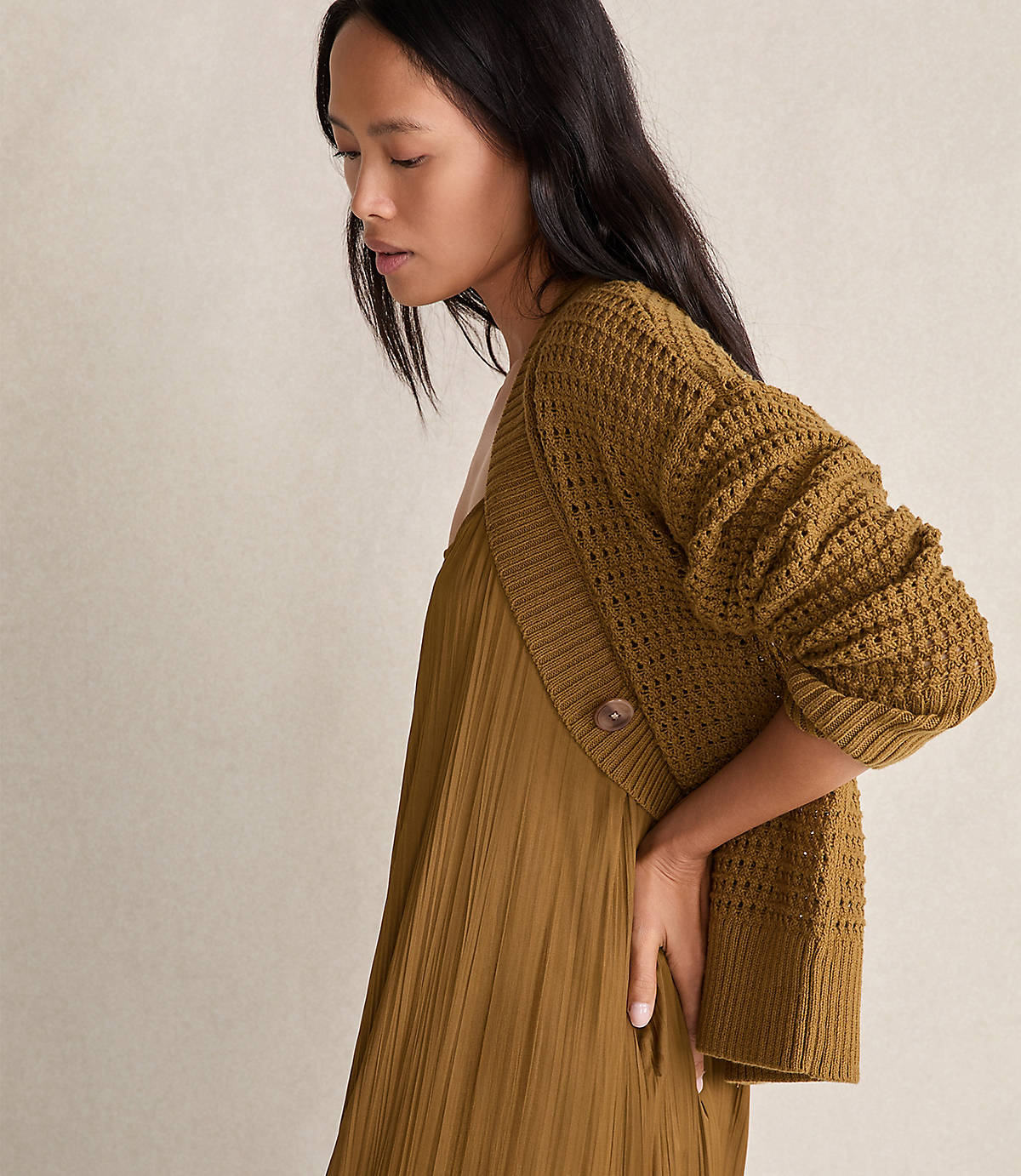 Haven Organic Cotton Cardigan (S)