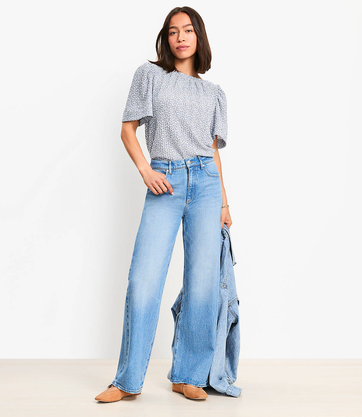Loft Wide Leg Jeans (30/10)