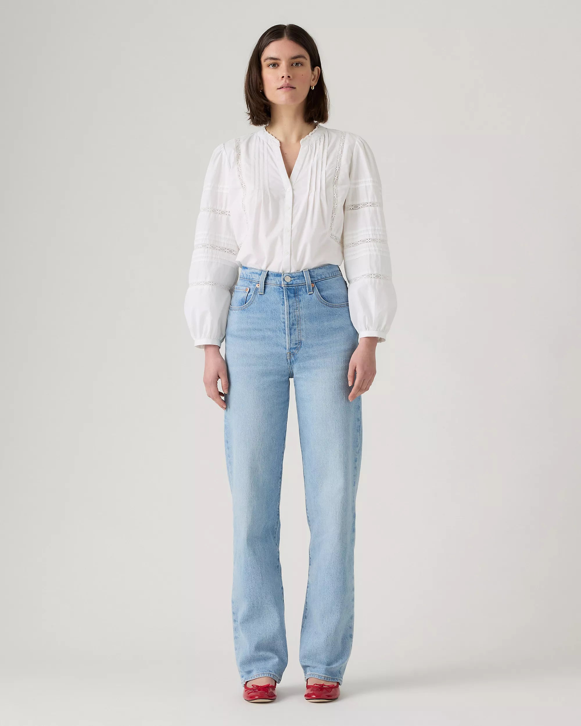 NEW Levi's Ribcage Straight Jeans (28)