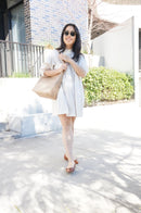 Everlane Floral Babydoll Dress (M)