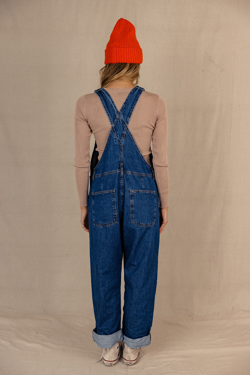 Free People Ziggy Denim Overalls (L)