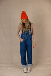Free People Ziggy Denim Overalls (L)